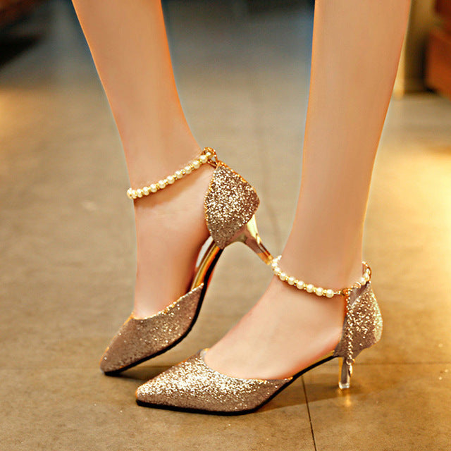 heeled shoes 6 cm