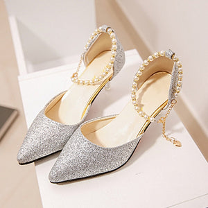 heeled shoes 6 cm