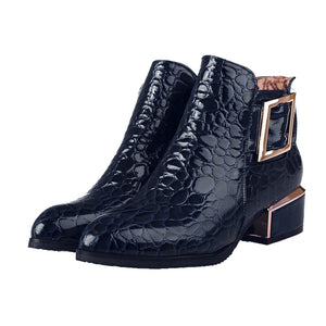 Women Boots Leather