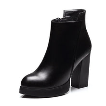Load image into Gallery viewer, black women boots